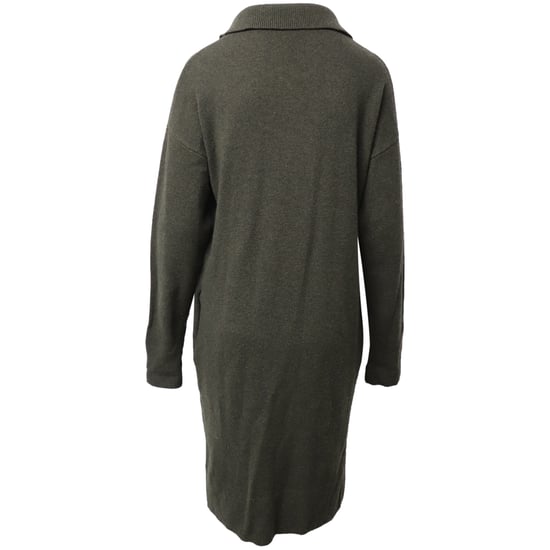 Joseph Übergroßes Strickkleid aus dunkelgrüner Wolle - Image 3