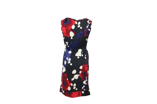 Diane von Furstenberg bedrucktes New Della Kleid aus mehrfarbiger Seide - Image 3