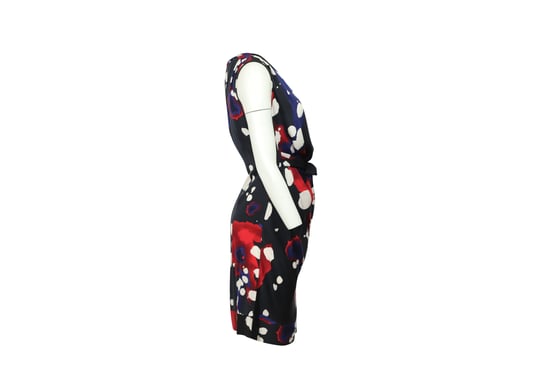 Diane von Furstenberg bedrucktes New Della Kleid aus mehrfarbiger Seide - Image 4