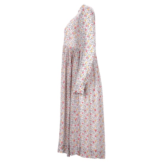 Ganni – Midikleid mit Blumenmuster und mehrfarbiger Baumwolle - Image 2