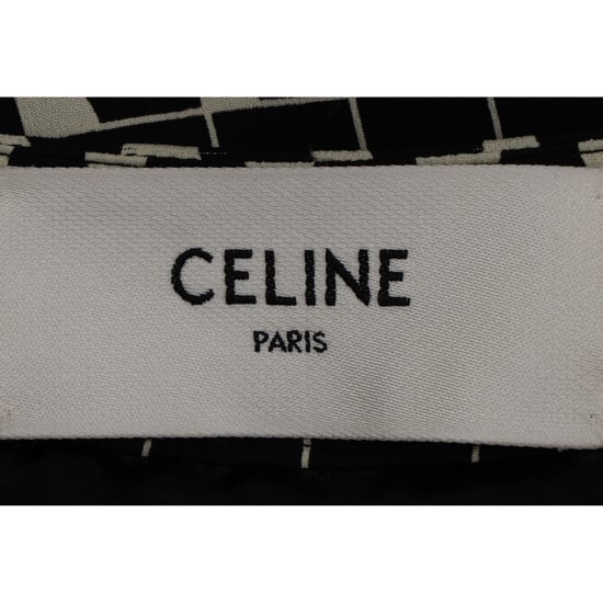 Celine Midikleid mit geometrischem Print aus mehrfarbiger Seide - Image 4