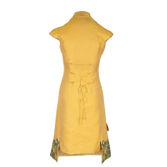 Vivienne Westwood Vintage Jacquard-Kleid - 90er Jahre - Image 3