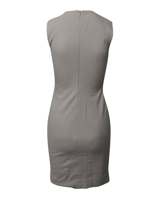 Diane von Furstenberg Tilda Etuikleid aus grauer Viskose - Image 3