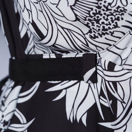 Prada Pre-owned Dahlia Wickelkleid mit Flammenmuster – '20s - Mehrfarbig - Image 6