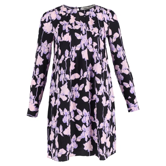 Diane von Furstenberg Joyce Plissee-Etui-Kleid aus Seide mit Blumenmuster - Image 1