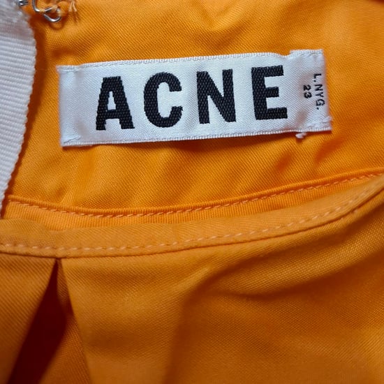 Acne Studios Pullover-Kleid in knielanger Form aus orangefarbener Viskose - Image 3