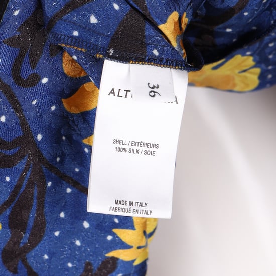Altuzarra Pre-owned Madelena bedrucktes, geknöpftes Midikleid aus Seide - Mehrfarbig - Image 5