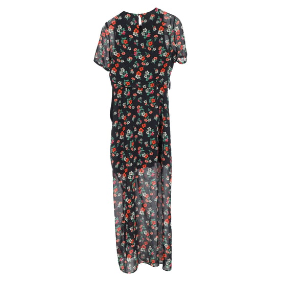 Maje Rancho Midikleid mit Raffungen und Blumenmuster aus mehrfarbigem Chiffon - Image 2