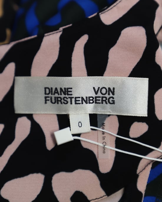 Diane Von Furstenberg „Belmont“ Etuikleid aus mehrfarbiger Seide - Image 5