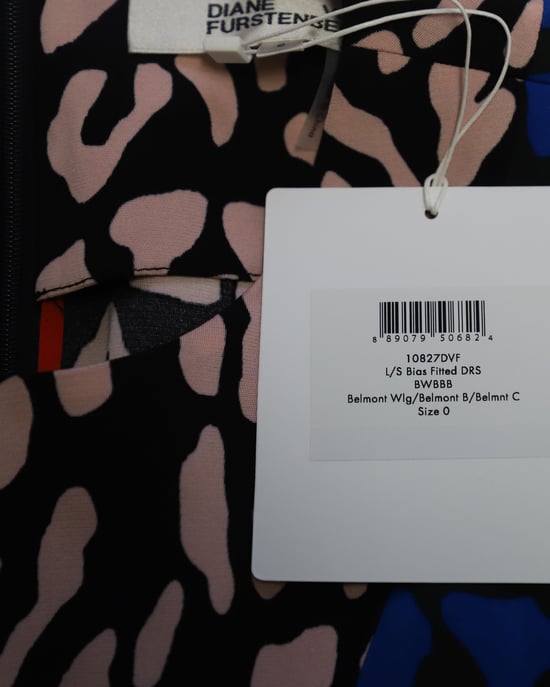 Diane Von Furstenberg „Belmont“ Etuikleid aus mehrfarbiger Seide - Image 6