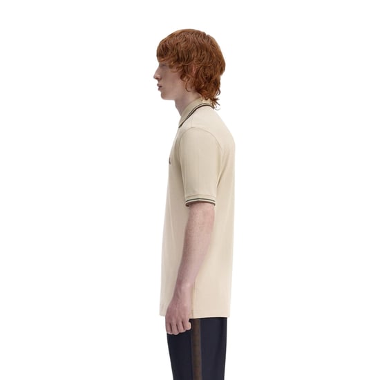 Fred Perry - Poloshirt für Herren (warmes Beige) - Image 4