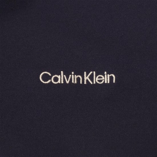 Calvin Klein - Poloshirt für Herren, Mit Kragen (Hafermilch/Marine) - Image 4