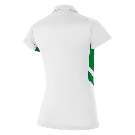 Nike - Poloshirt für Damen, Kontrasteinsatz, Raglanärmel (Weiß/Tannengrün) - Image 2