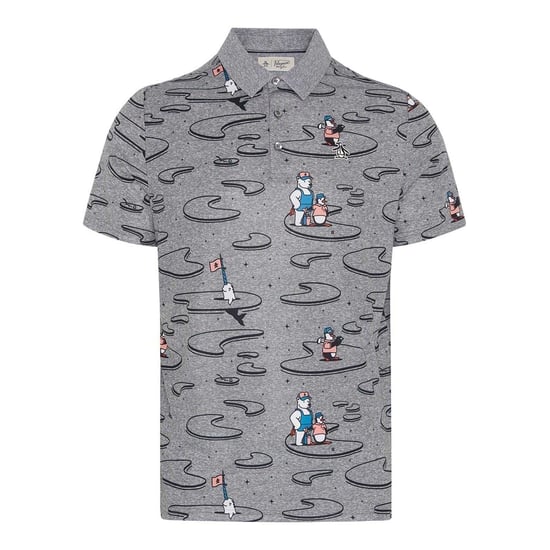 Original Penguin - Poloshirt für Herren, Regulär (Ruhiger Schatten) - Image 1