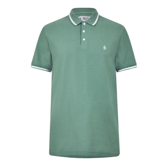 Original Penguin - Poloshirt für Herren, Regulär, kurzärmlig (Ölblau) - Image 1