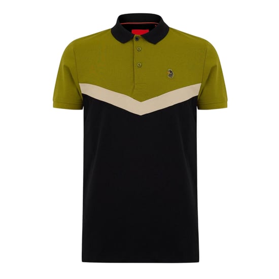 Luke 1977 - "Cala Mayor" Poloshirt für Herren (Kardamom Samen/Schwarz) - Image 1