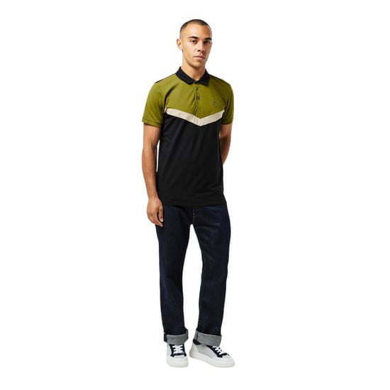 Luke 1977 - "Cala Mayor" Poloshirt für Herren (Kardamom Samen/Schwarz) - Image 4