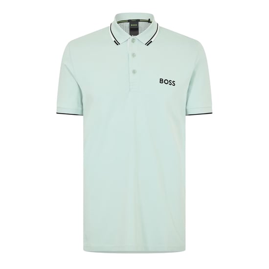 Boss - "Paddy Pro" Poloshirt für Herren, Baumwolle Piqué (Türkises Grün) - Image 1