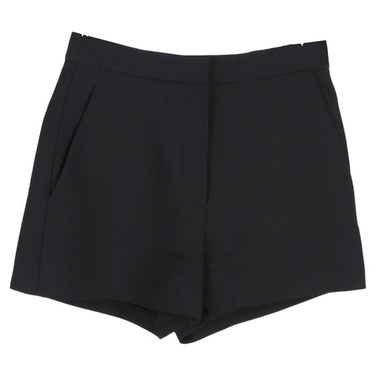 Valentino Garavani Taillierte Mini-Shorts aus schwarzer Wolle - Image 1