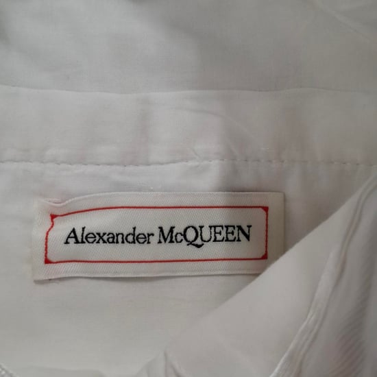 Alexander McQueen Mehrfach-Taschen Bermuda-Shorts aus weißer Baumwolle - Image 3