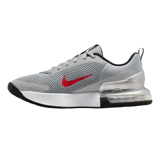Nike - "Alpha" Sneaker für Herren, Luftgepolstert (Silber/Rot) - Image 3