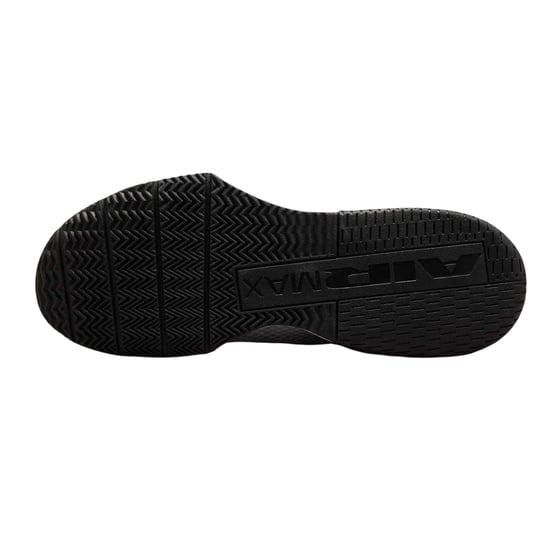 Nike - "Alpha" Sneaker für Herren, Luftgepolstert (Silber/Rot) - Image 4