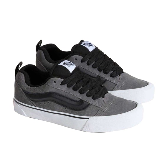 Vans - "Knu Skool" Wattiert Skater-Schuhe für Herren, Wildleder (Zinn) - Image 4
