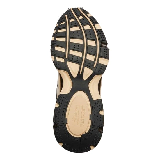 Lacoste - "L003 2K24" Sneaker für Herren/Damen Unisex (Hellbraun/Schwarz) - Image 4