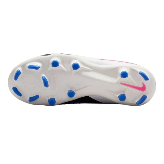 Nike - "Academy" Fußballschuhe mit festem Boden für Kinder (Blau/Weiß/Pink) - Image 4