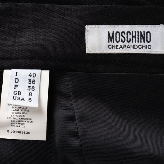 Moschino Pre-owned Cheap and Chic Midirock (2010er) - Schwarz - Image 4