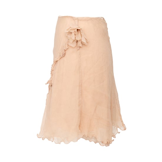 Blumarine Chiffonrock, 2000er Jahre - Rosa - Image 2