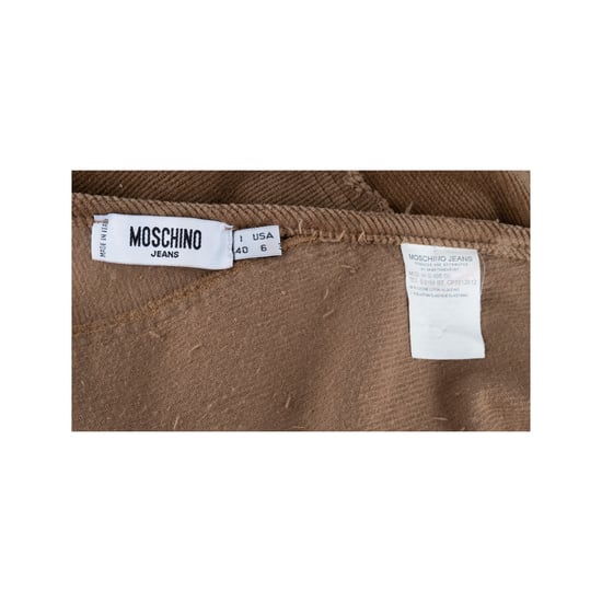 Moschino Pre-owned Cord-Twill-Rock, 2010er - Braun - Image 4