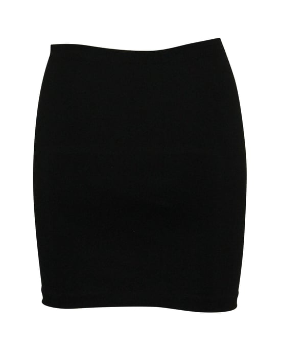 Die Row Minirock aus schwarzem Polyester - Image 1