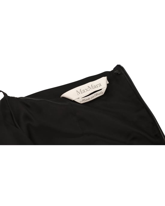 Max Mara Midirock aus schwarzer Viskose - Image 4