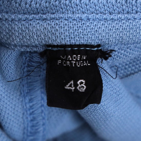Tom Ford Piqué-Poloshirt mit kurzen Ärmeln aus blauer Baumwolle - Image 5