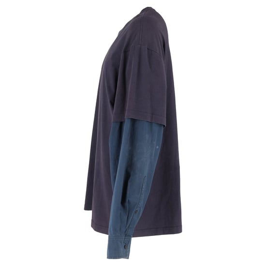 Balenciaga Lagen-Langarmshirt aus mehrfarbiger Baumwolle - Image 2