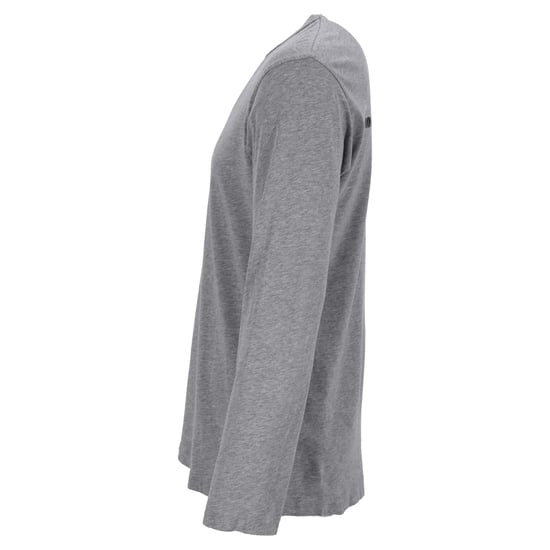 Comme des Garçons Langarm-T-Shirt aus grauer Baumwolle - Image 2