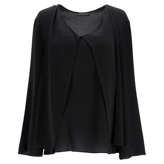 Etro Pre-owned Bluse mit V-Ausschnitt und langen Ärmeln aus Viskose - Schwarz - Image 1