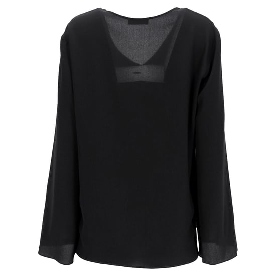 Etro Pre-owned Bluse mit V-Ausschnitt und langen Ärmeln aus Viskose - Schwarz - Image 3
