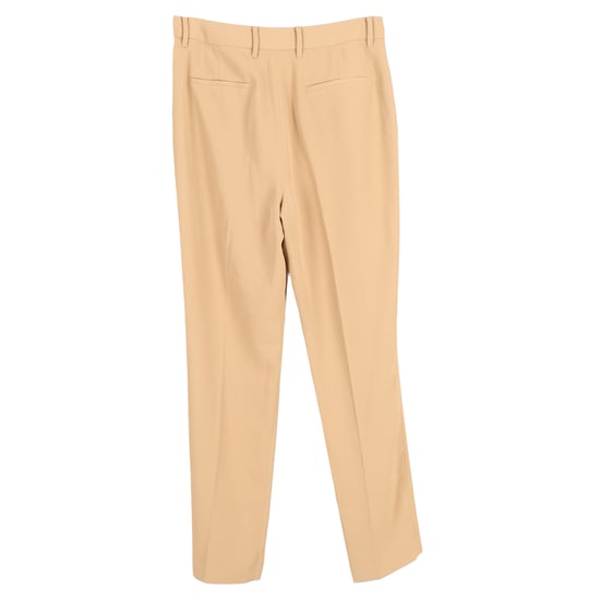 Iris & Ink Faltenhose aus beiger Baumwolle - Image 2