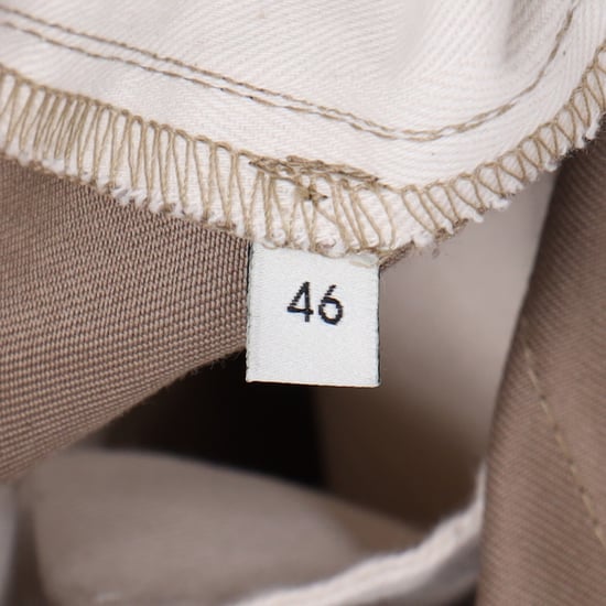 Gucci Hose mit kontrastierenden Streifen und Logo-Besatz aus brauner Baumwolle - Image 6