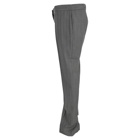 Alexander McQueen Hose mit geradem Bein aus grauer Wolle - Image 2