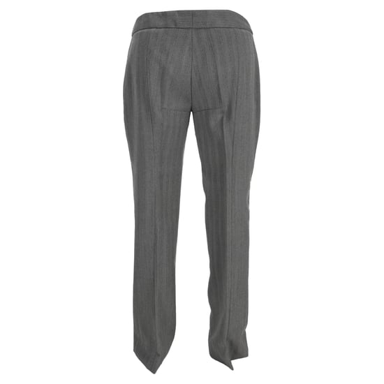 Alexander McQueen Hose mit geradem Bein aus grauer Wolle - Image 3