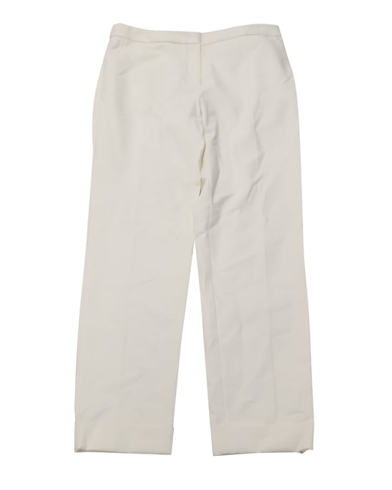 Armani Wide Leg Hose aus weißer Baumwolle - Image 1