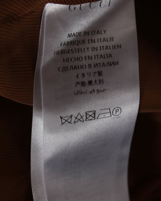 Gucci Hose mit weitem Bein und Print aus mehrfarbigem Leinen - Image 3
