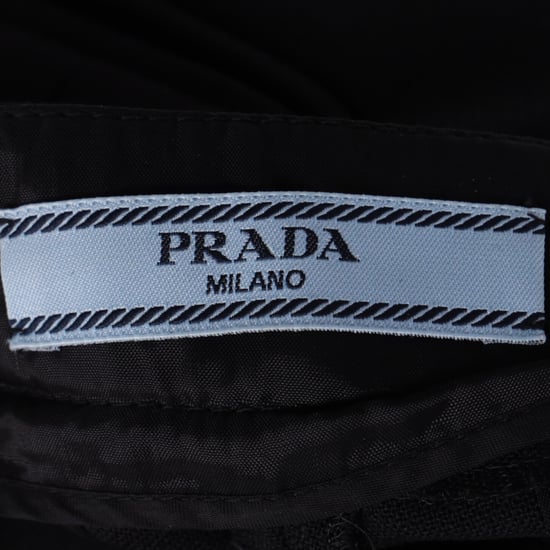 Prada Straight Leg Hose aus schwarzem Polyester - Image 4