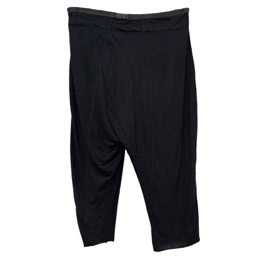 Rick Owens Kordelzughose aus schwarzer Viskose - Image 2