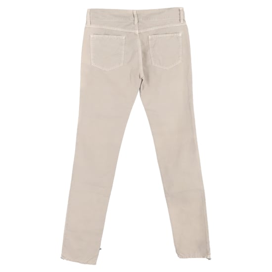 Bottega Veneta Mid-Rise Straight-Leg Jeans aus beiger Baumwolle - Image 2