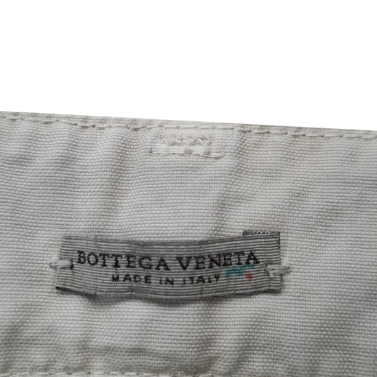 Bottega Veneta Mid-Rise Straight-Leg Jeans aus beiger Baumwolle - Image 3