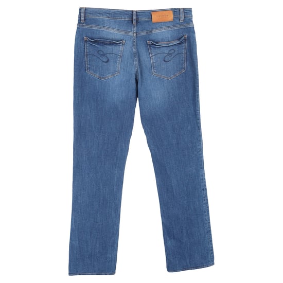 Escada Sport Straight-Leg Jeans aus blauem Baumwoll-Denim - Image 2